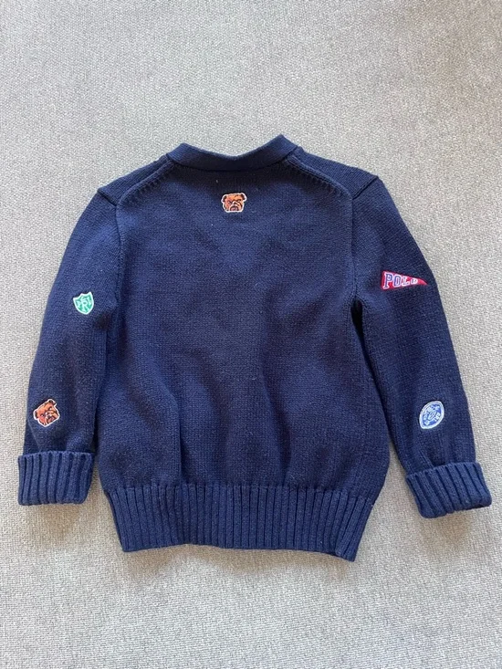 Ralph Lauren Varsity Inspired Cardigan - Picture 2 of 7